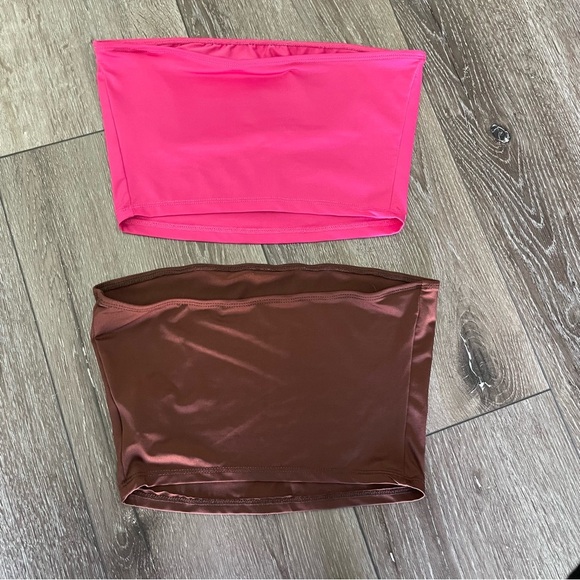 SHEIN & Amazon bundle 6 Tube tops Size Small/Medium - Picture 3 of 11